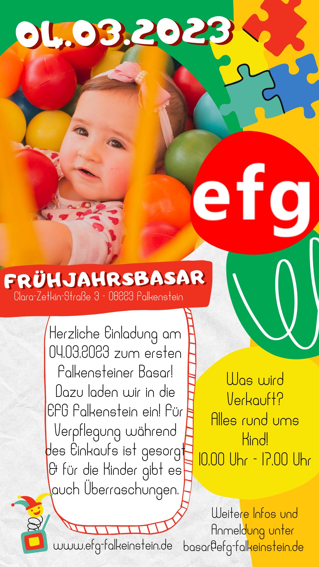Der erste Kinderbasar