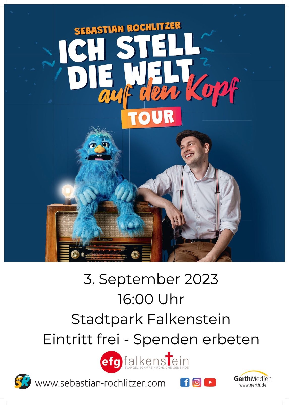 Sebastian Rochlitzer im Stadtpark