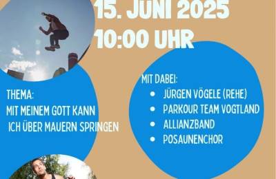 Straßenfest und Stadtparkgottesdienst 14.-15.06.2025