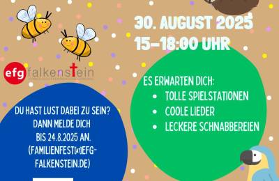 Familienfest am 30.08.2025